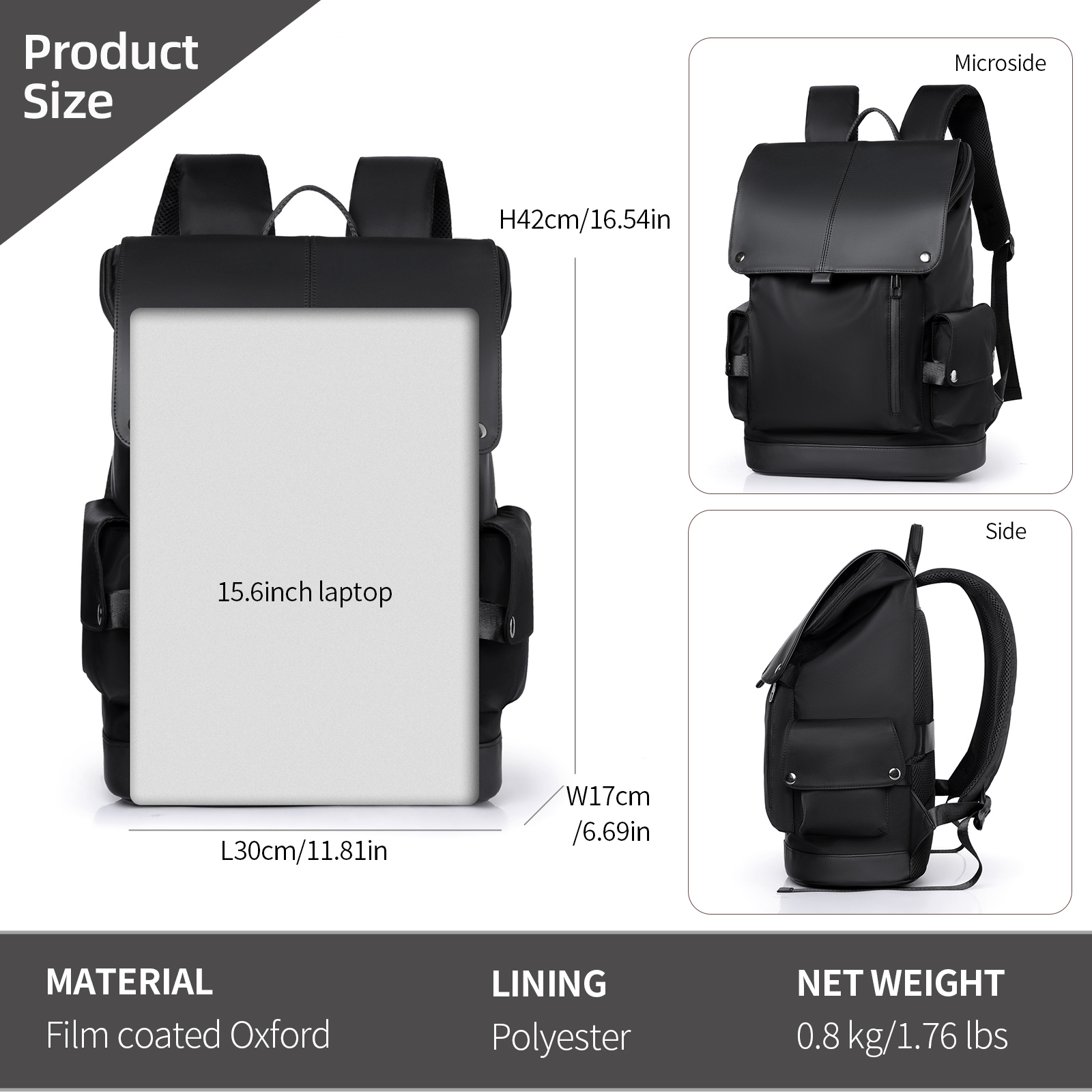 حقيبة ظهر للكمبيوتر المحمول مق - مراجعة Hiking Backpack Waterproof وسعره