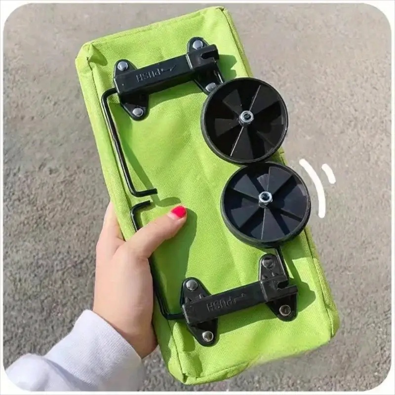 عربة تسوق قابلة للطي ومحمولة م - مراجعة Foldable Backpack Small وسعره