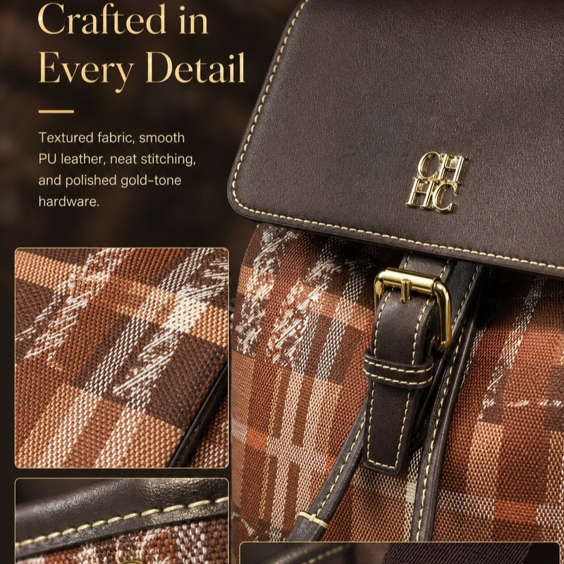 حقيبة ظهر عصرية متعددة الاستخد - مراجعة Fashion Backpack Women وسعره
