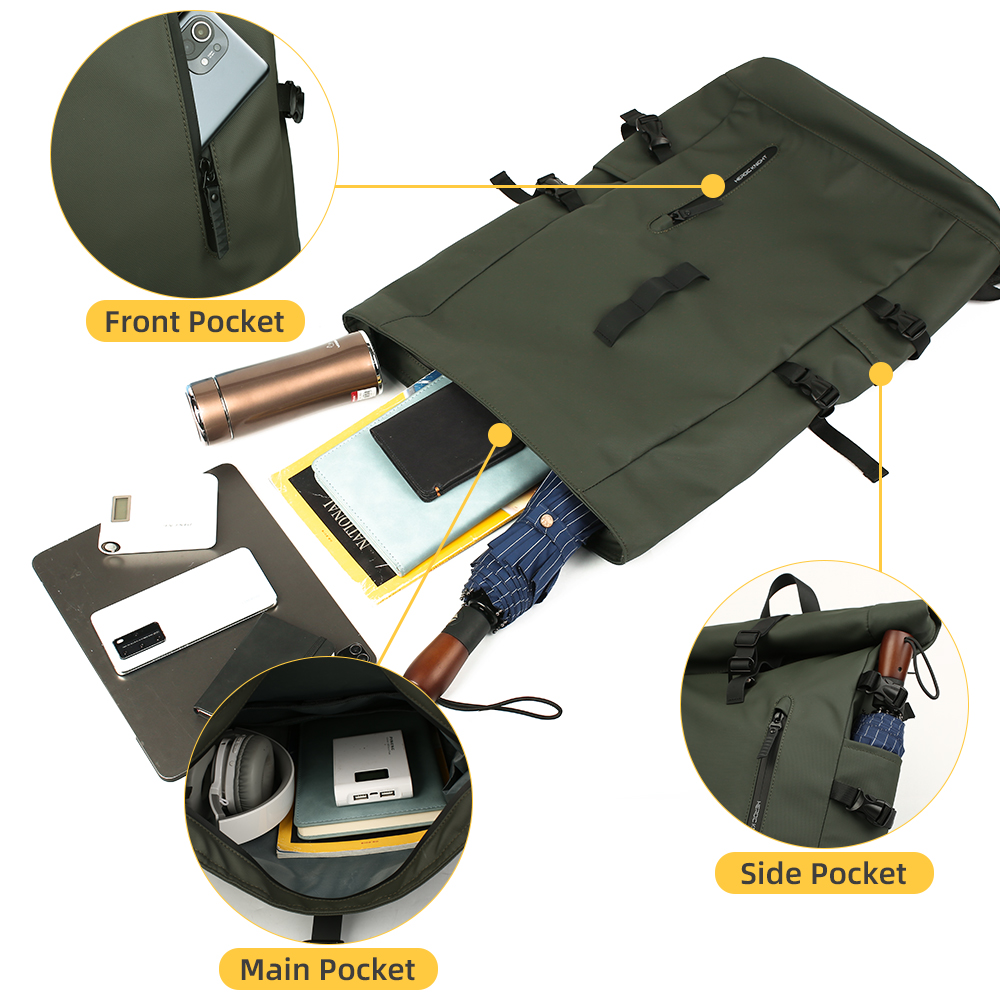 حقيبة ظهر رجالية من Heroic Kni - مراجعة Laptop Backpack 15.6 وسعره