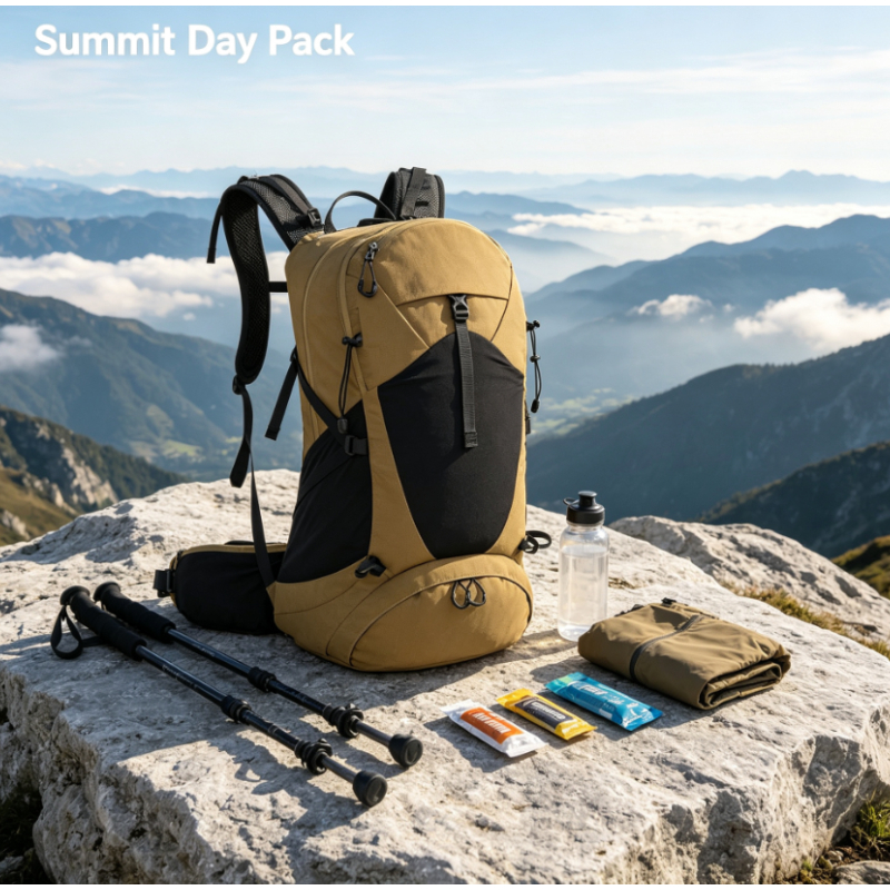 حقيبة ظهر كبيرة مقاومة للماء و - مراجعة Hiking Backpack Waterproof وسعره