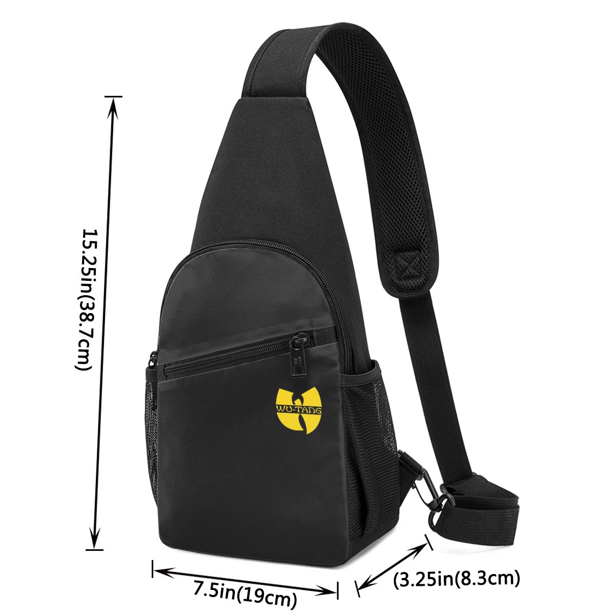 حقيبة صدر مطبوعة من Wu Tang Cl - مراجعة Sling Backpack Shoulder وسعره