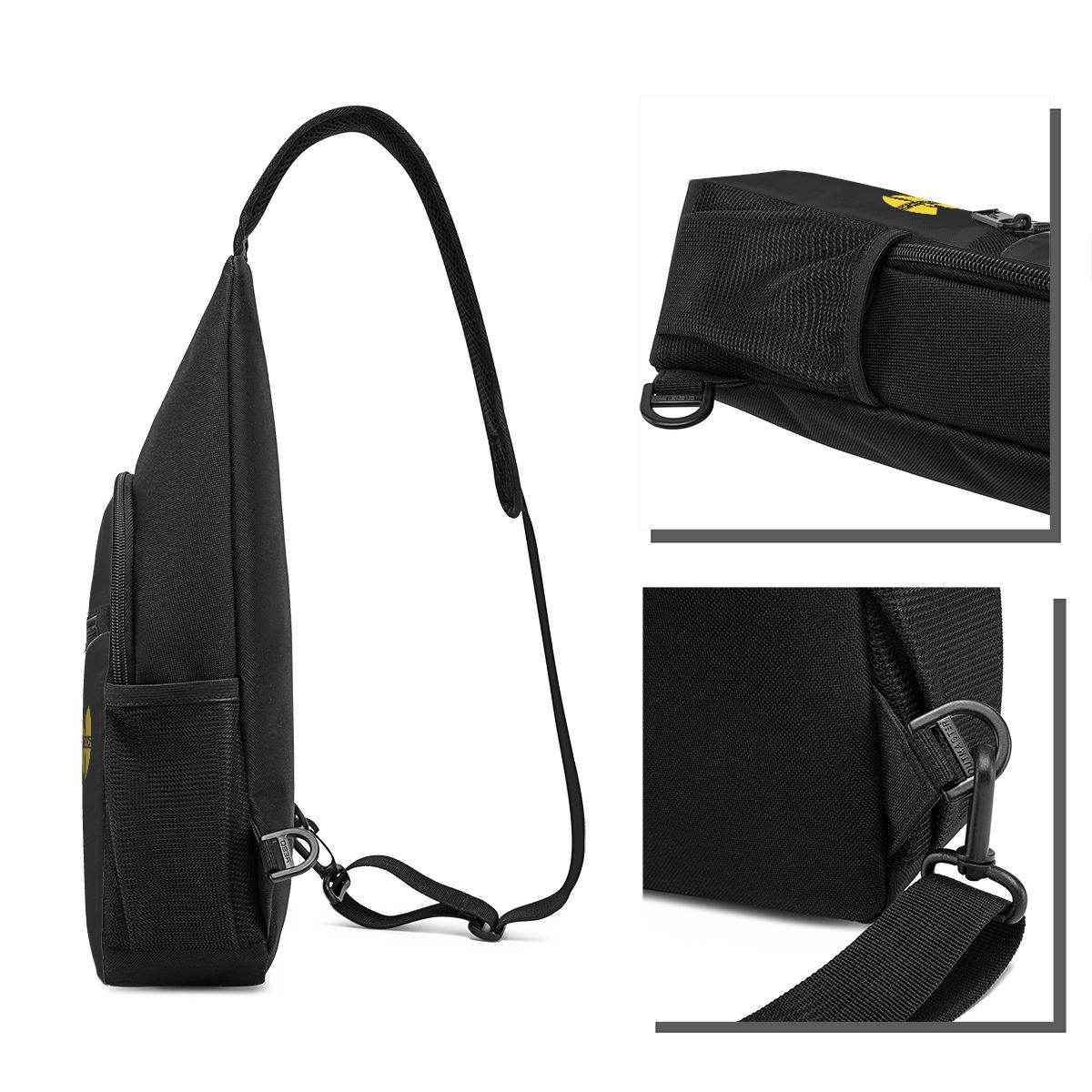 حقيبة صدر مطبوعة من Wu Tang Cl - مراجعة Sling Backpack Shoulder وسعره