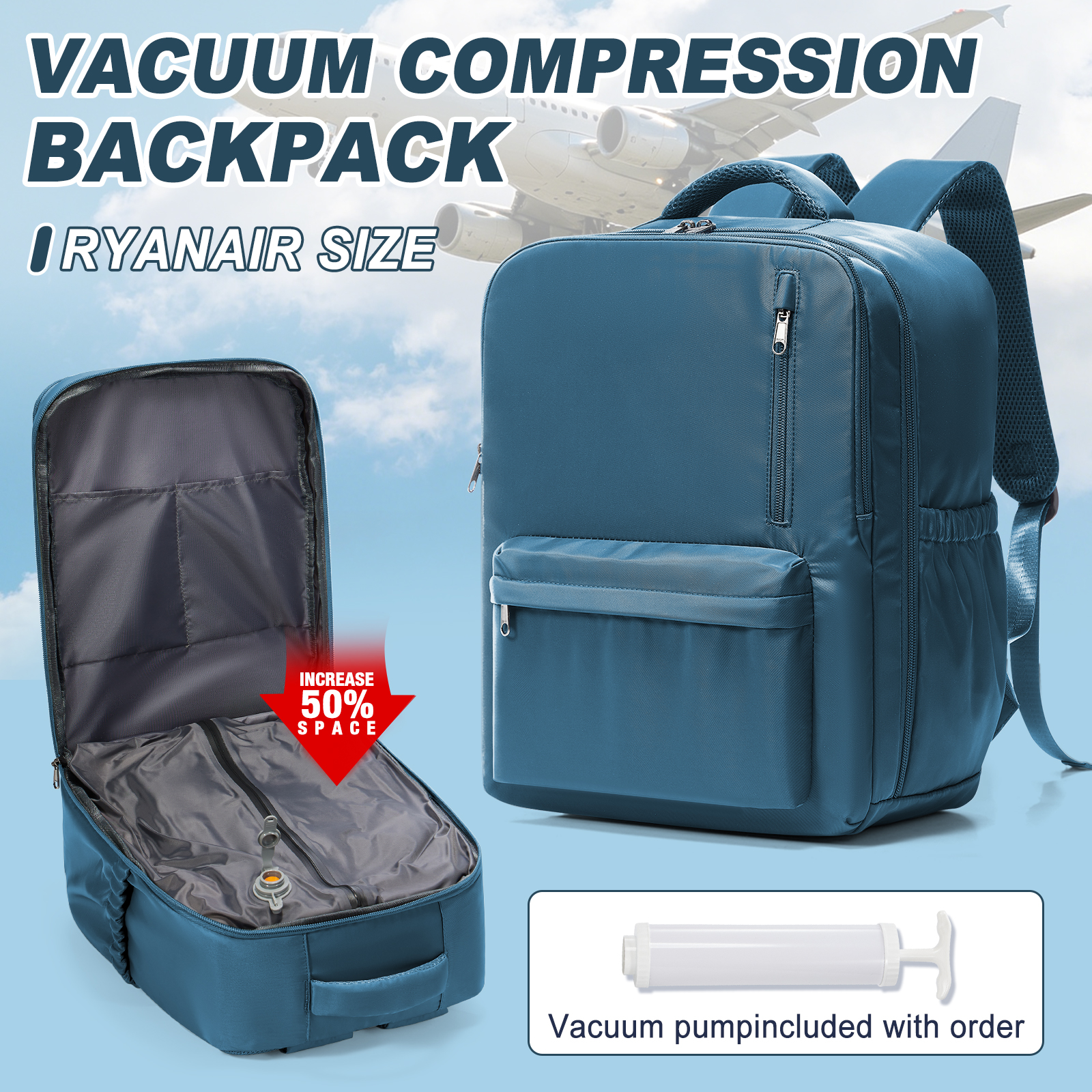 حقيبة ظهر للسفر من ريان إير مق - مراجعة Canvas Backpack Casual وسعره