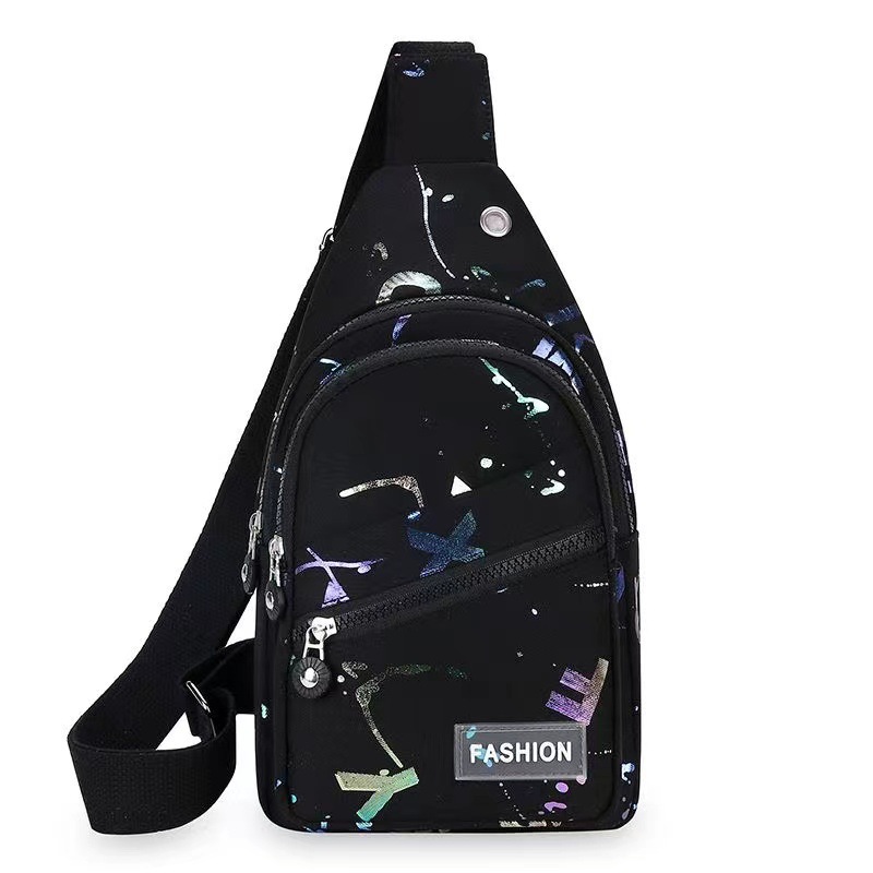 حقيبة صدر نسائية خفيفة الوزن،  - مراجعة Sling Backpack Shoulder وسعره
