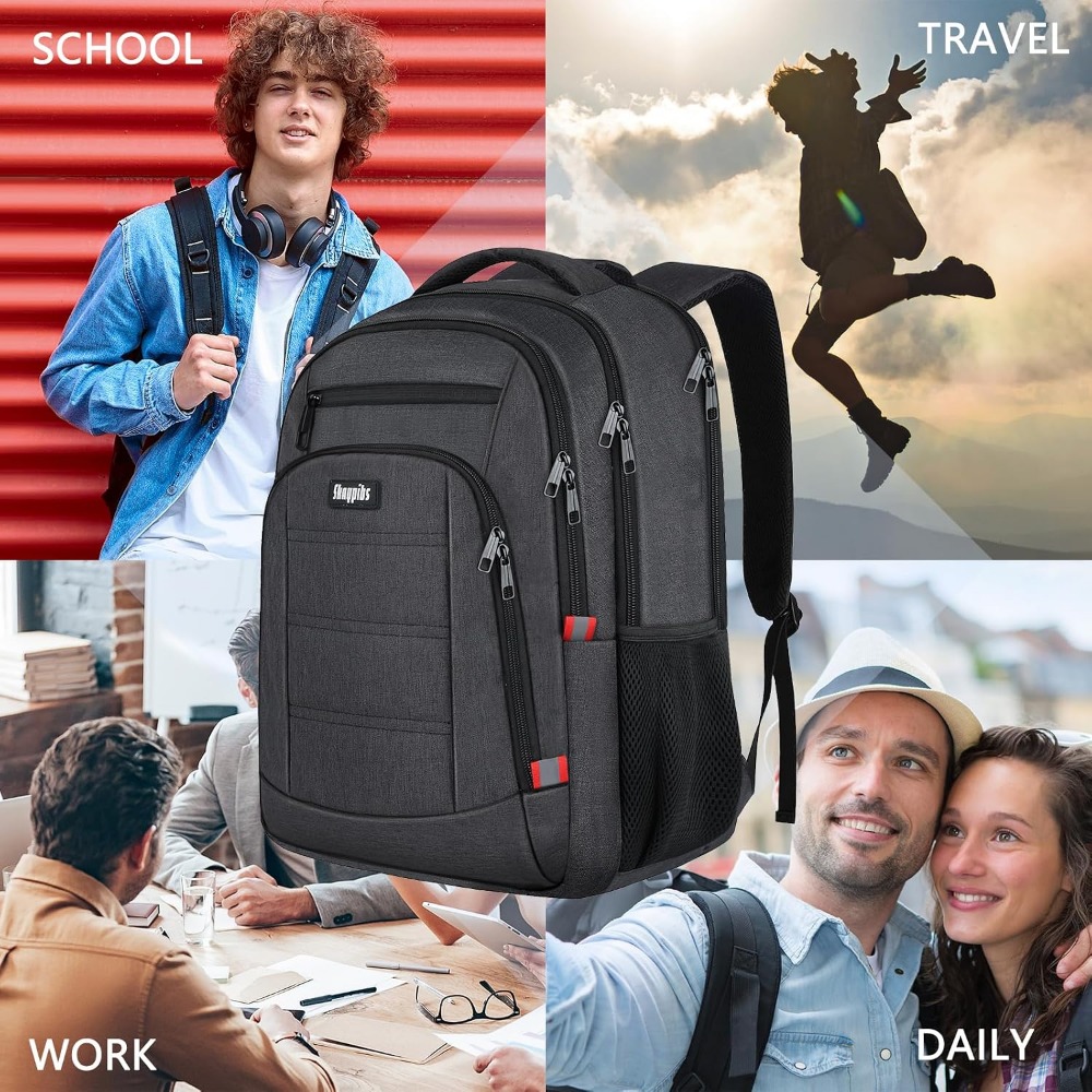 حقيبة ظهر مدرسية للرجال للمراه - مراجعة Laptop Backpack 15.6 وسعره