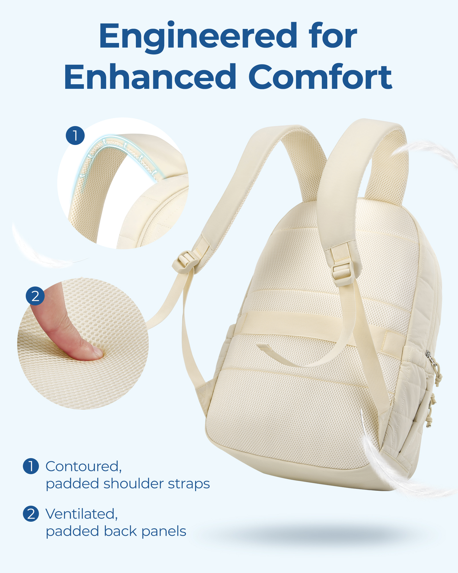 حقائب لابتوب من BAGSMART، حقيب - مراجعة Laptop Backpack 15.6 وسعره