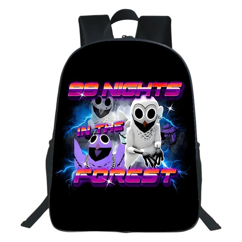 99 ليال في الغابة لعبة على ظهر - مراجعة School Backpack Teen وسعره